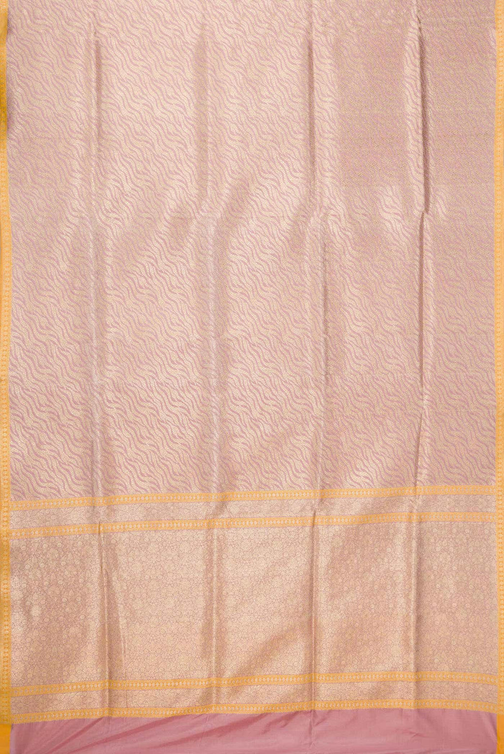 Pure Silk Pure Zari Mauve Banarasi Saree