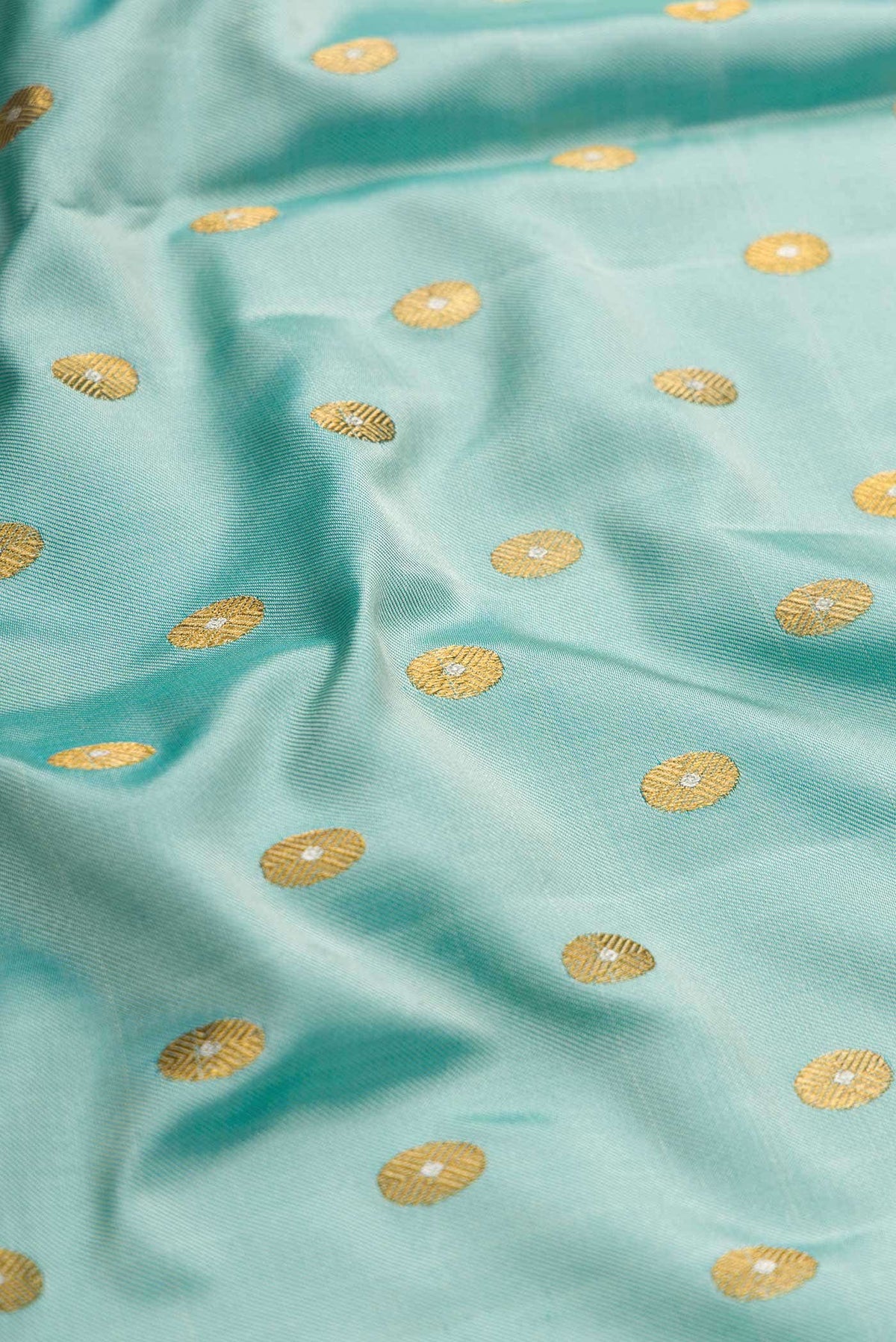 Sky Blue Kanjivaram Silk Saree