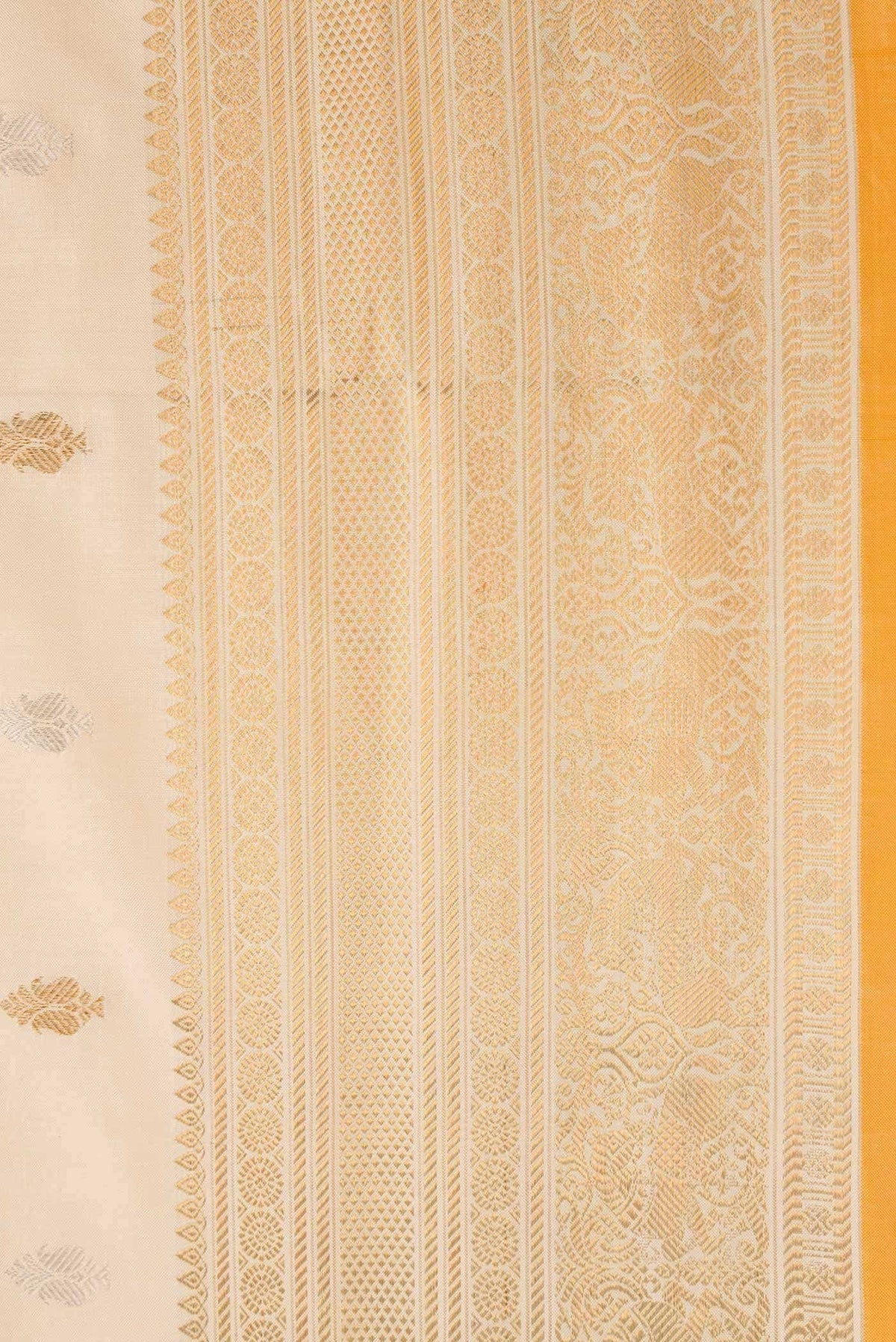 Sandal Double Ikat Saree