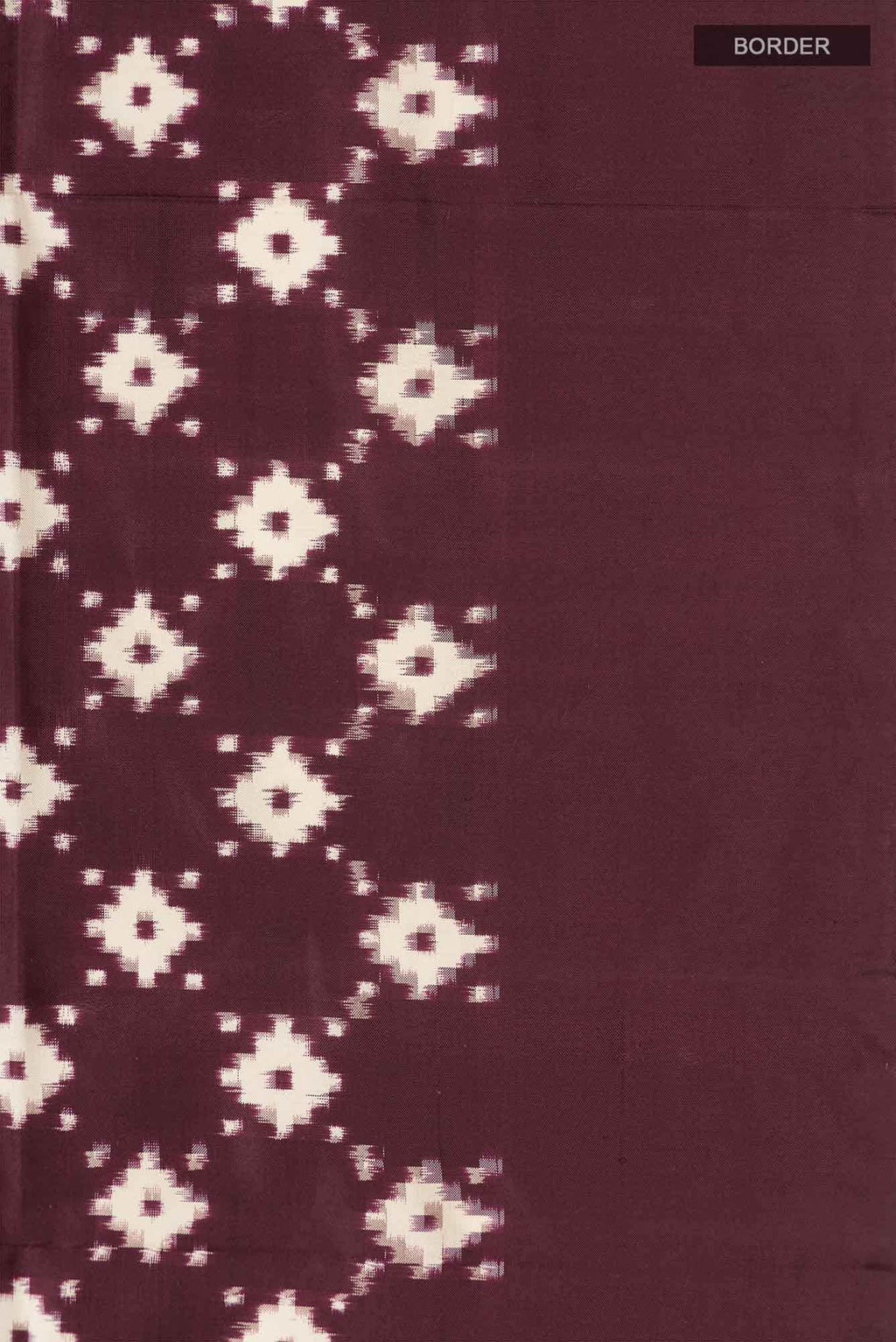 Brown Pochampally Silk Saree