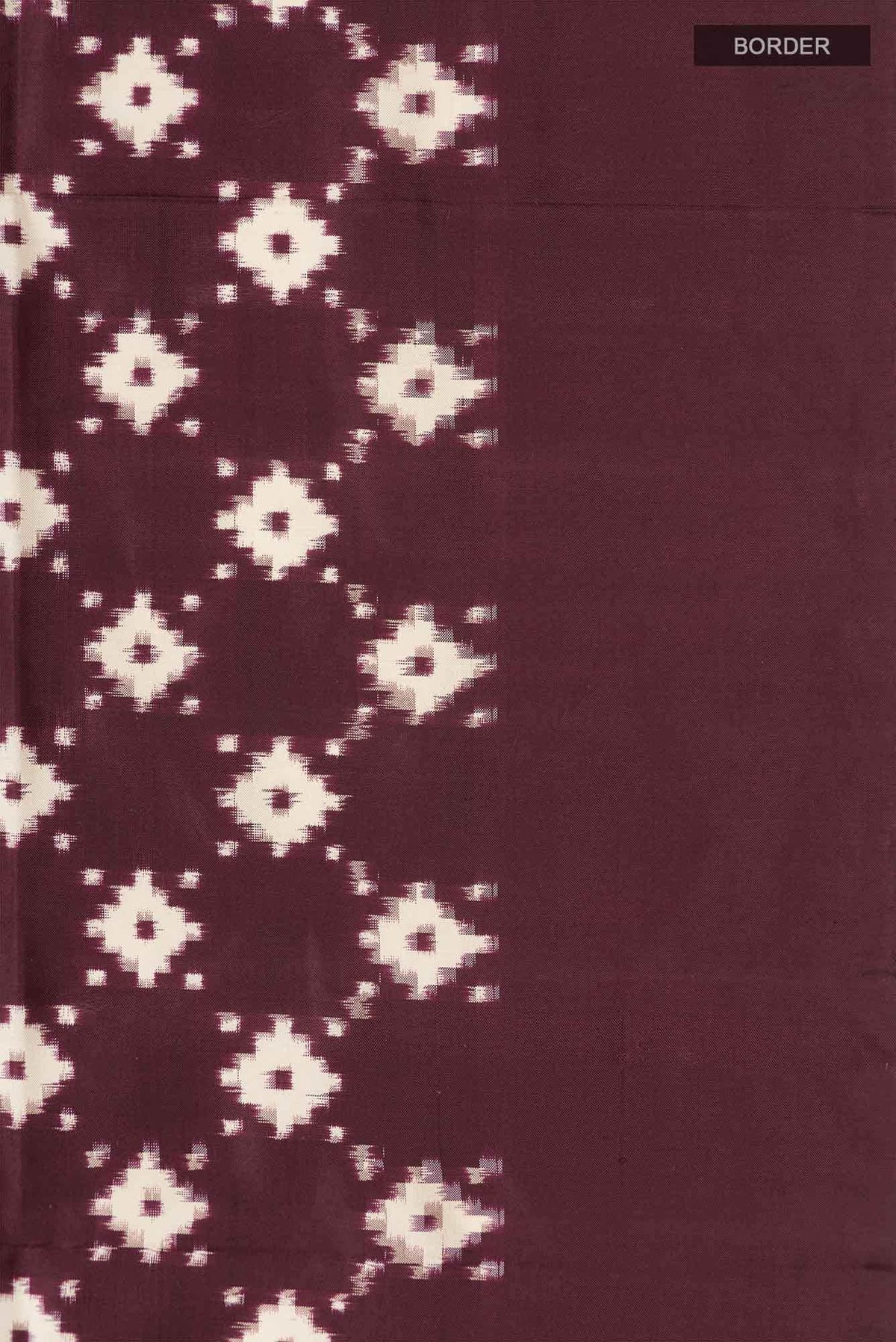 Brown Pochampally Silk Saree