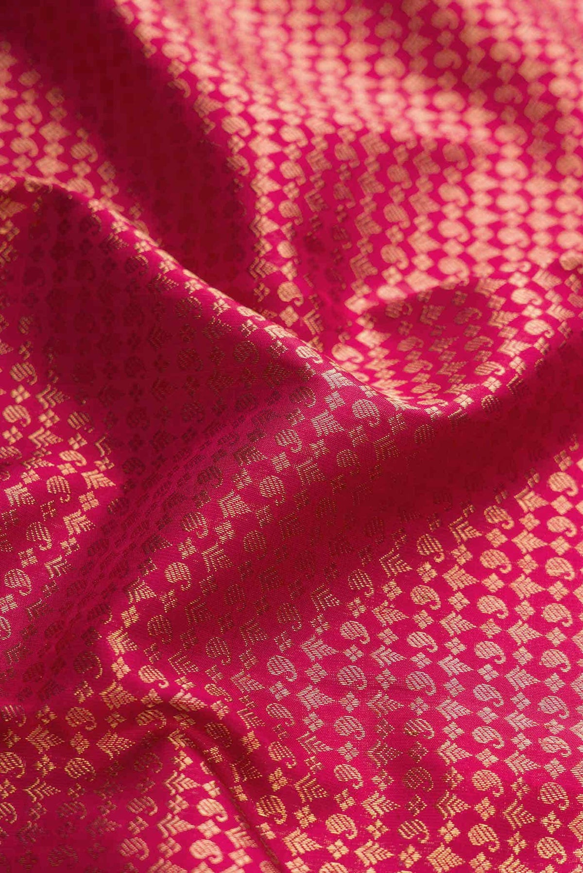 Pure Silk Pure Zari Maroon Kanjivaram Saree