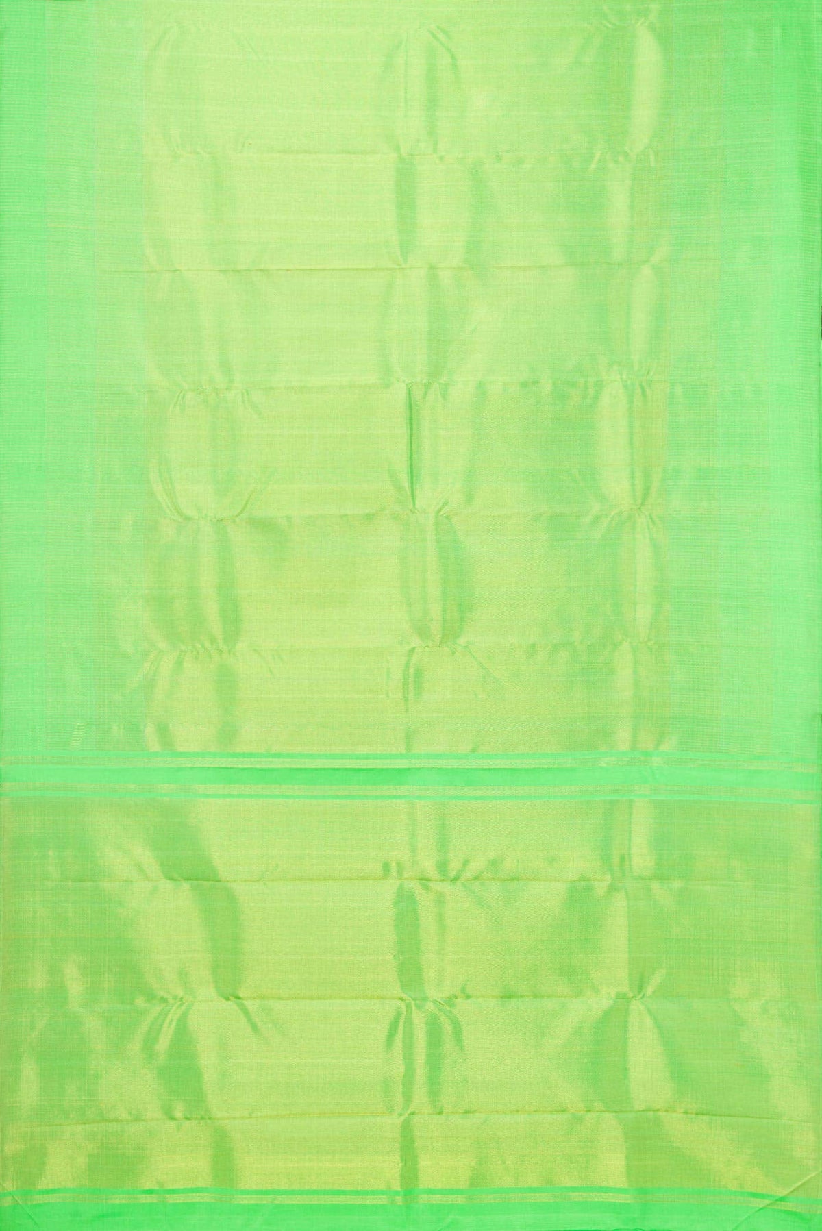 Parrot Green Kanchipuram Silk Saree