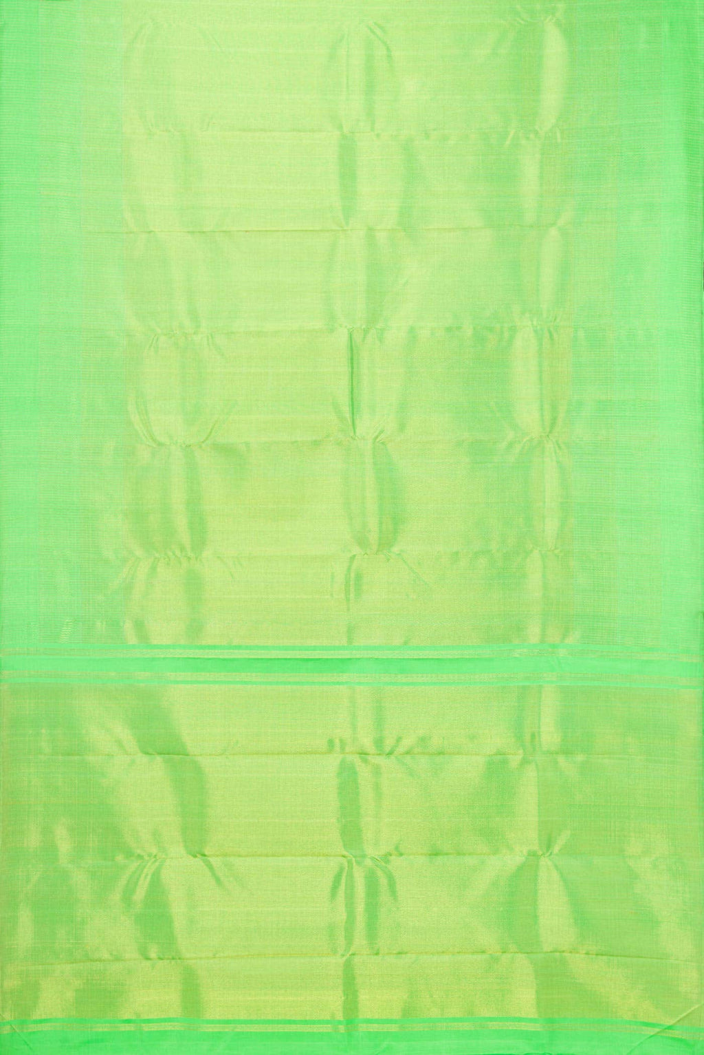 Parrot Green Kanchipuram Silk Saree
