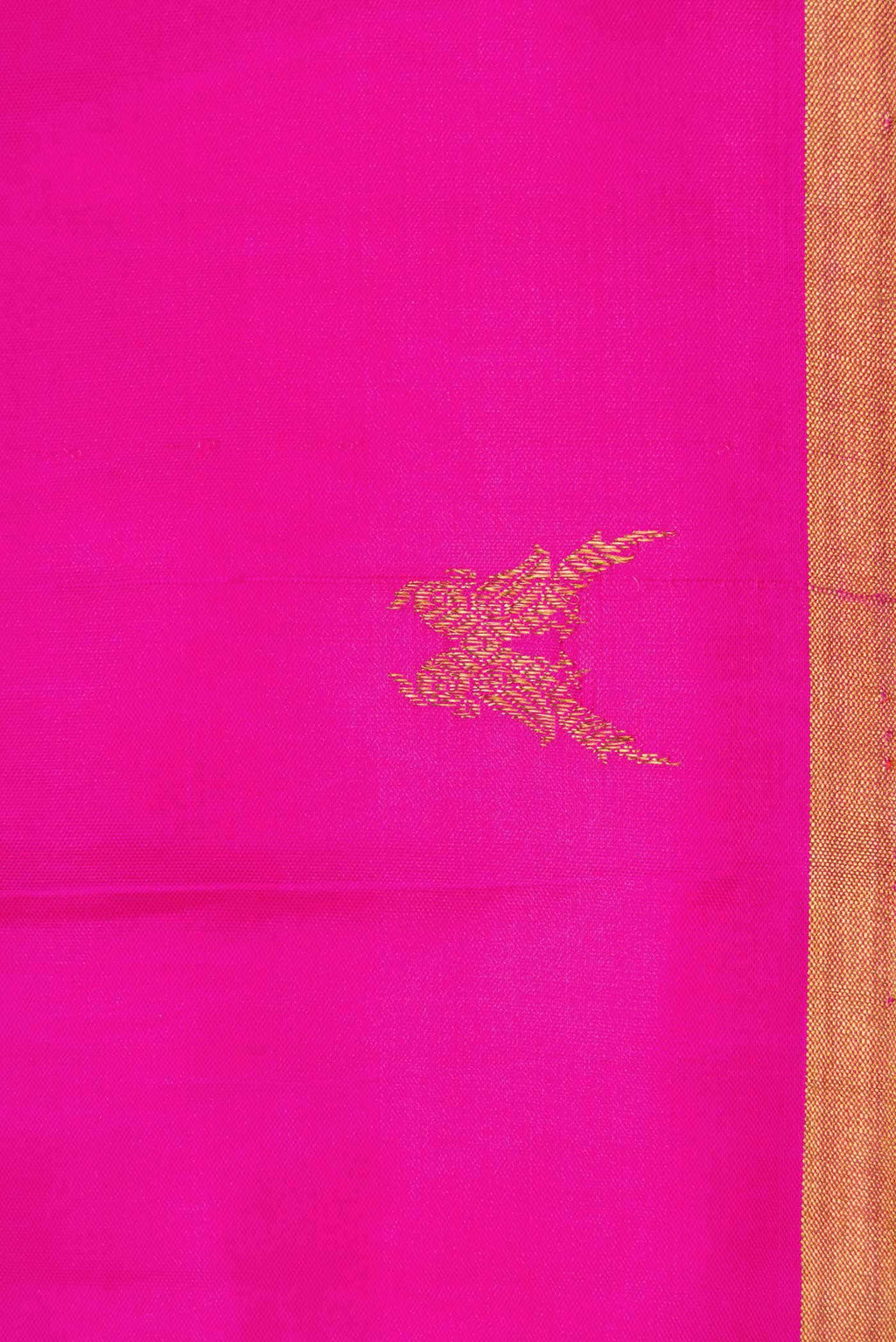 Pink Dual Tone Kanjivaram Silk Saree