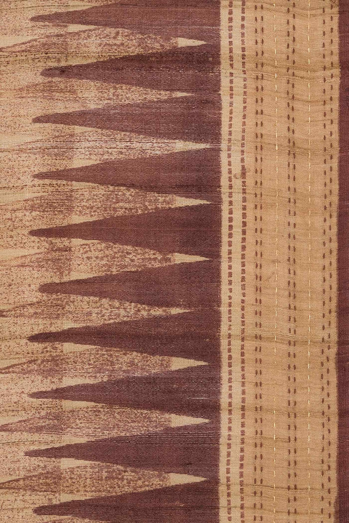 Multi Tussar Silk Saree