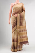 Multi Tussar Silk Saree