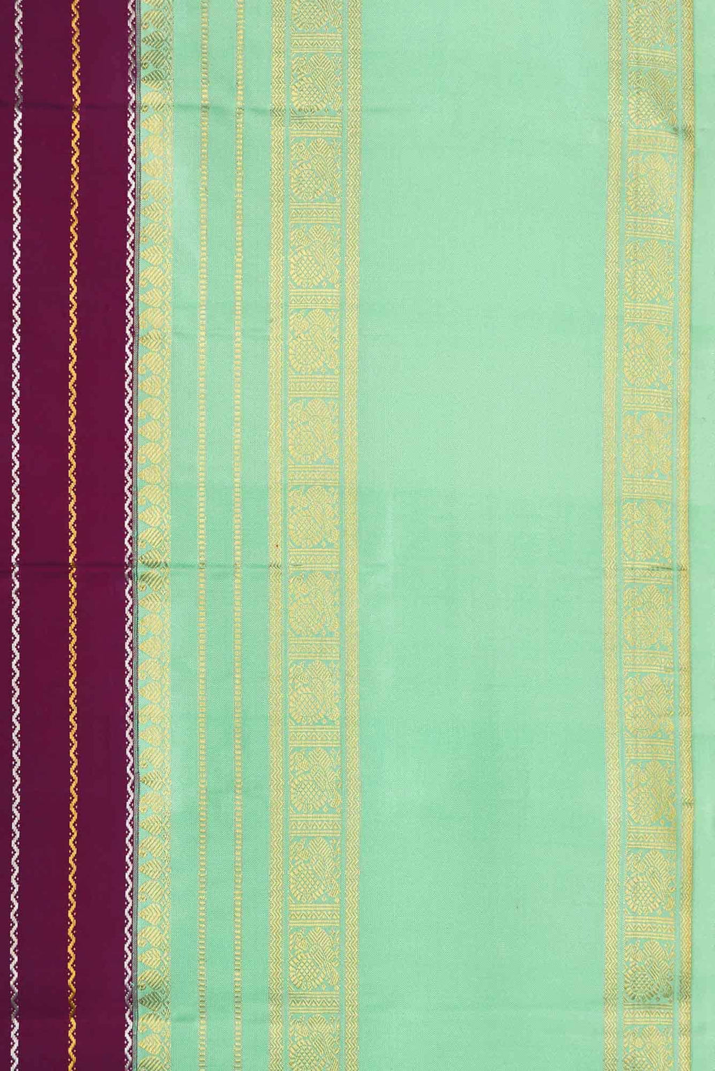 Purple Kanchipuram Silk Saree