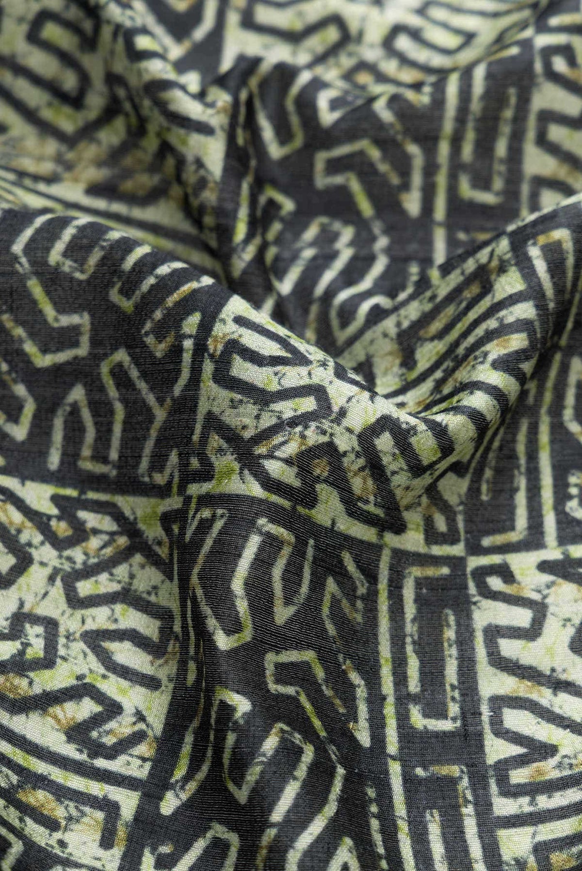 Green Tussar Silk Saree