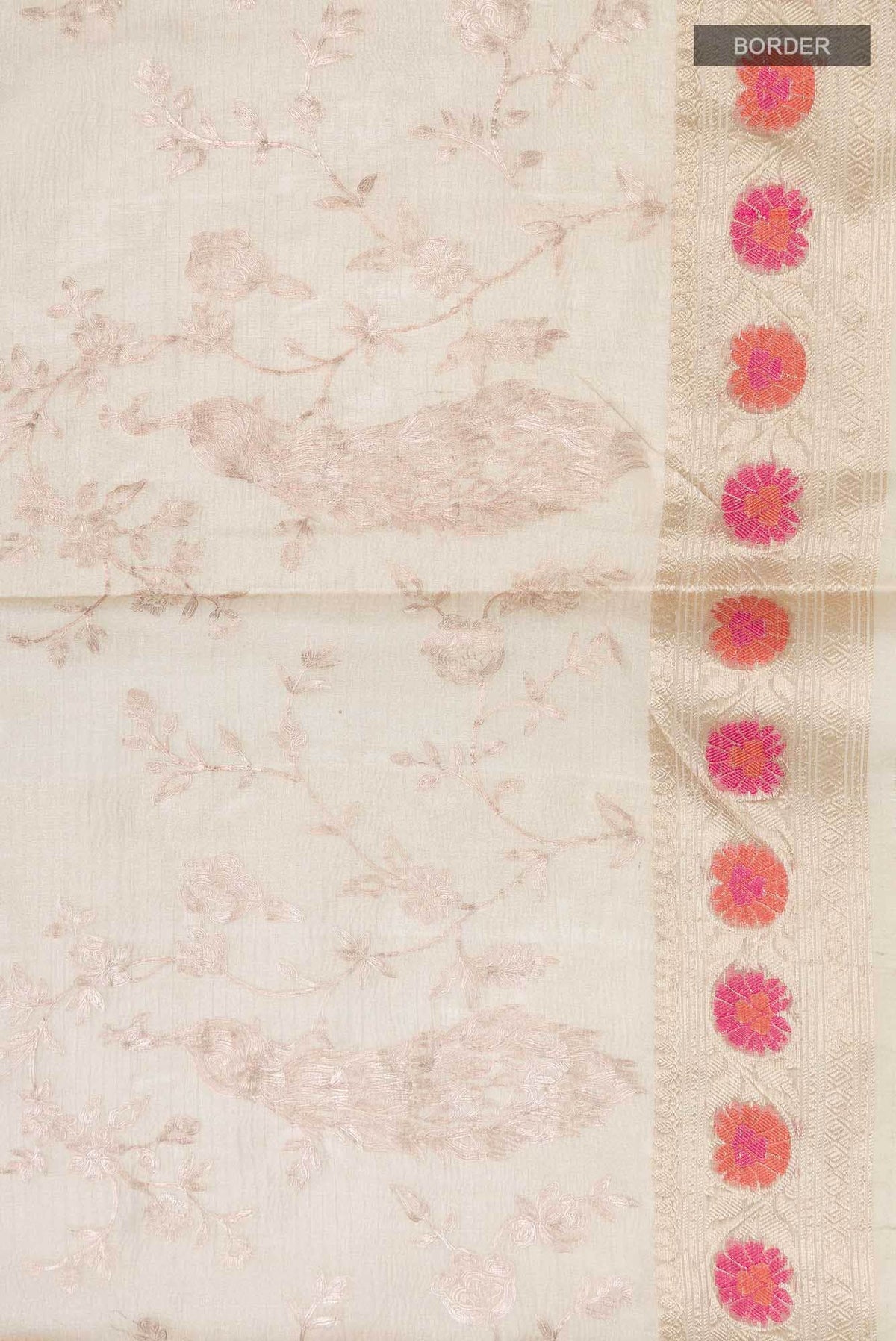 Gold Blended Tissue Silk Saree