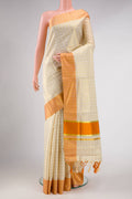 Gold Dual Tone Kerala Cotton Saree