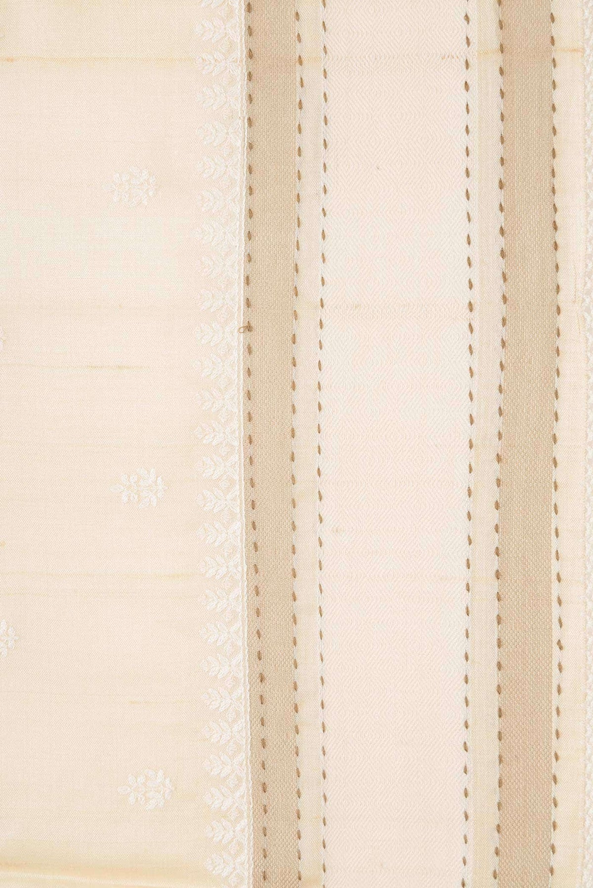 Sandal Tussar Silk Saree