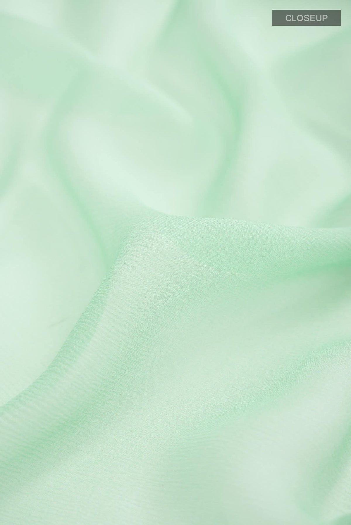 Pista Green Mysore Chiffon Saree