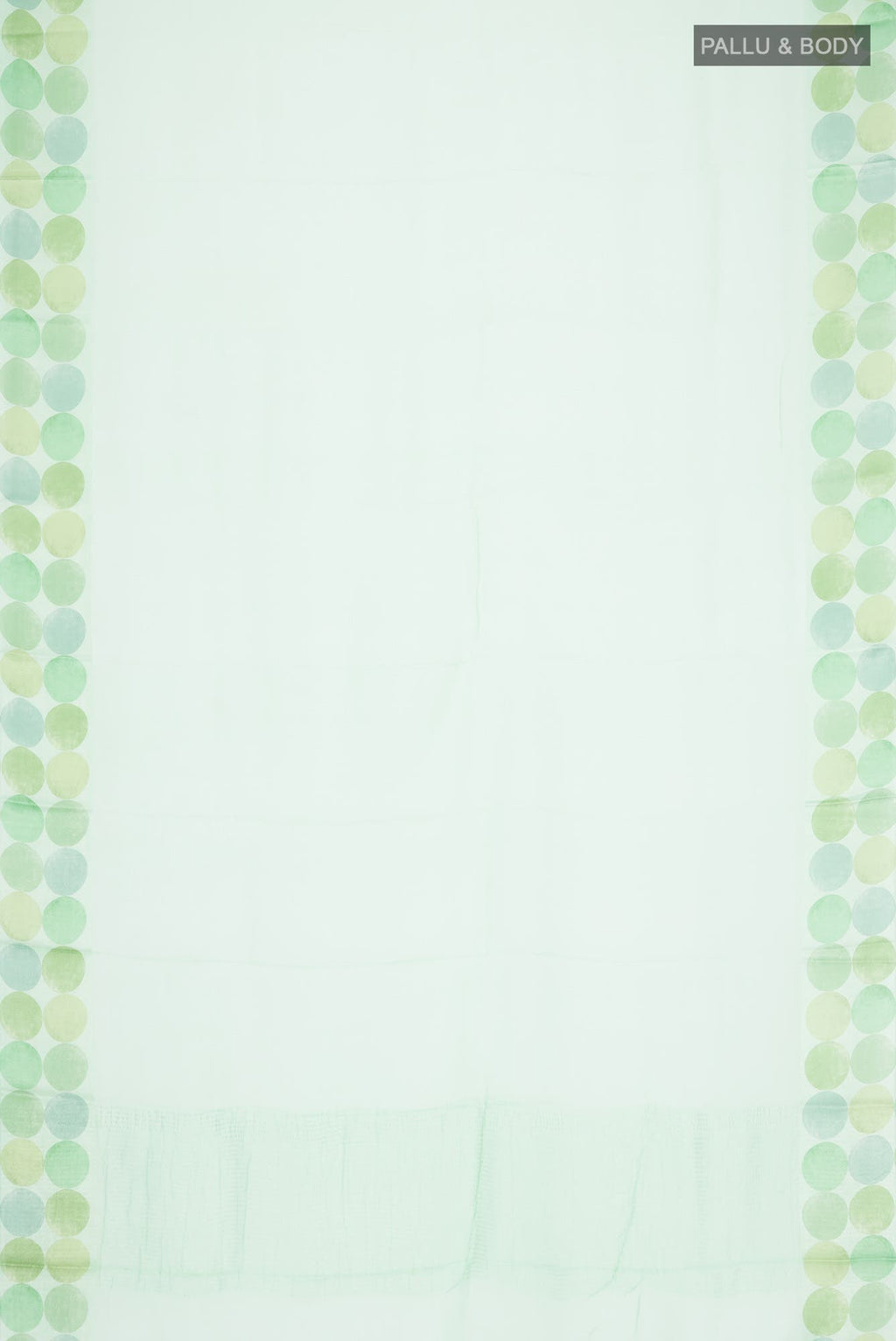 Pista Green Mysore Chiffon Saree