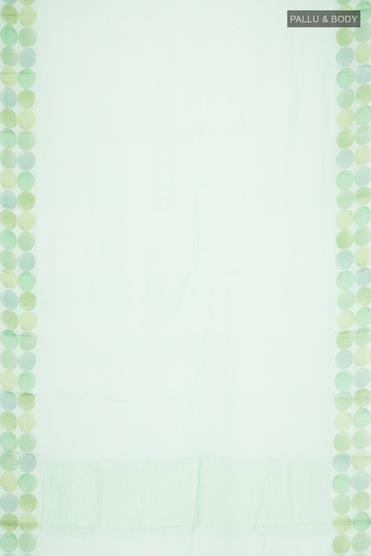 Pista Green Mysore Chiffon Saree