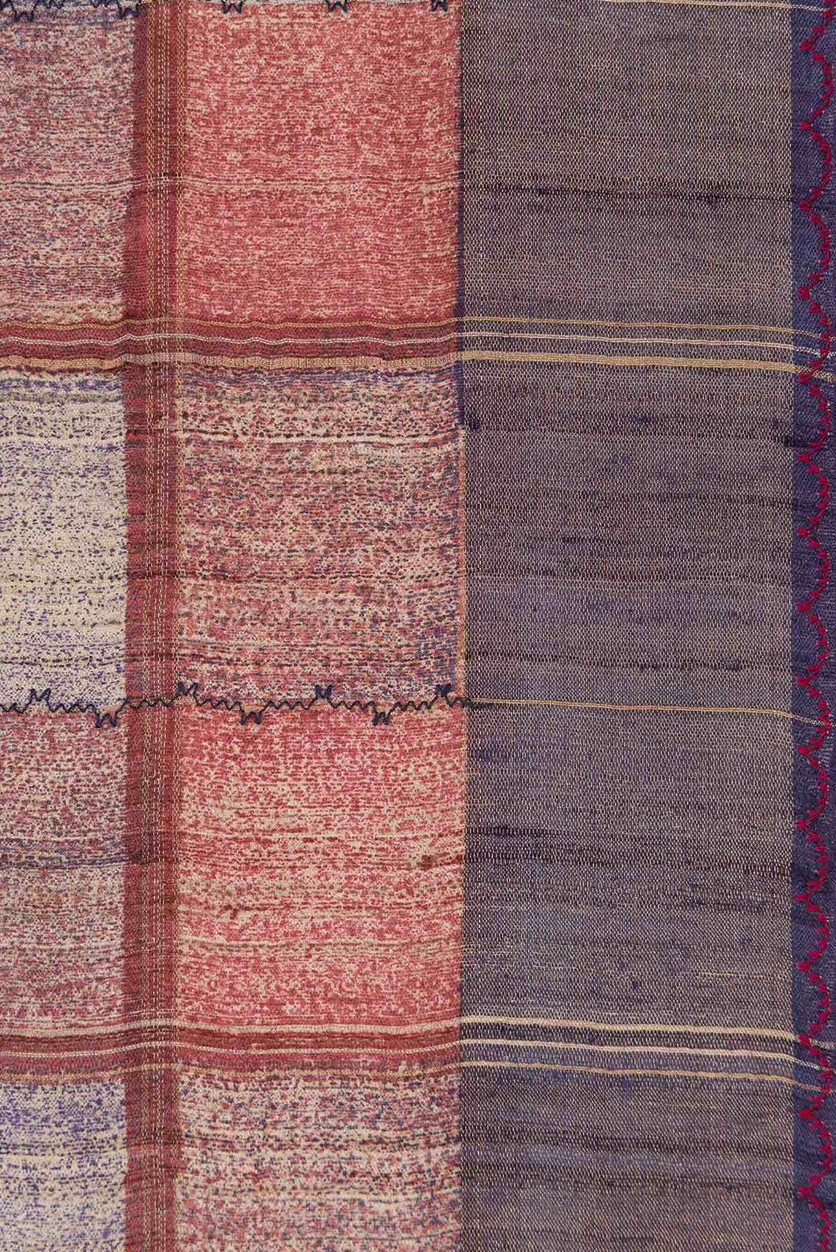Multi Tussar Silk Saree