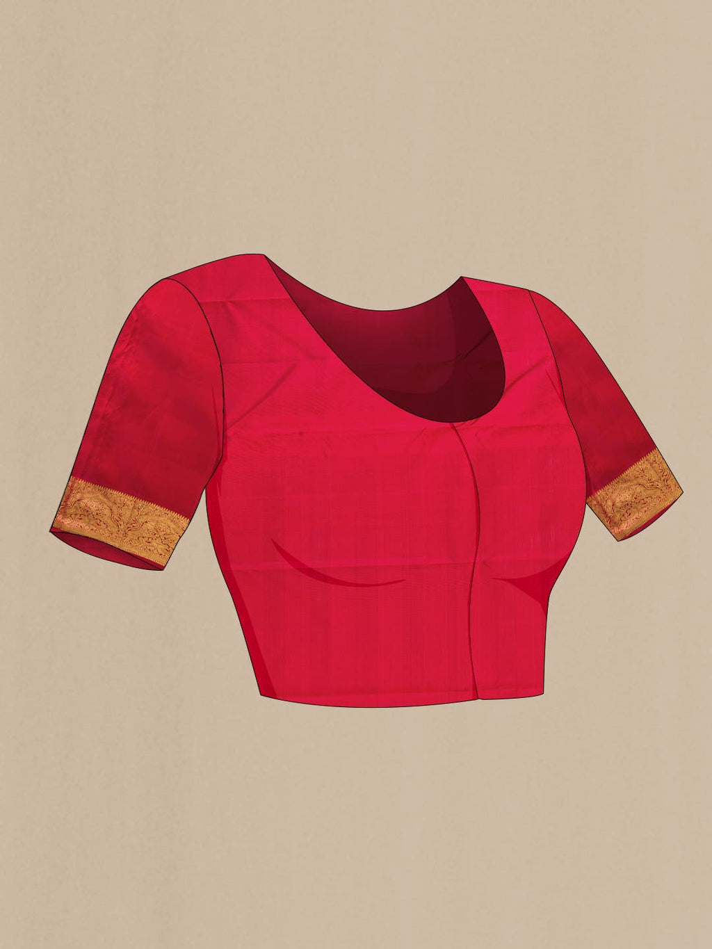 Pure Silk Pure Zari Multi Kanjivaram Saree