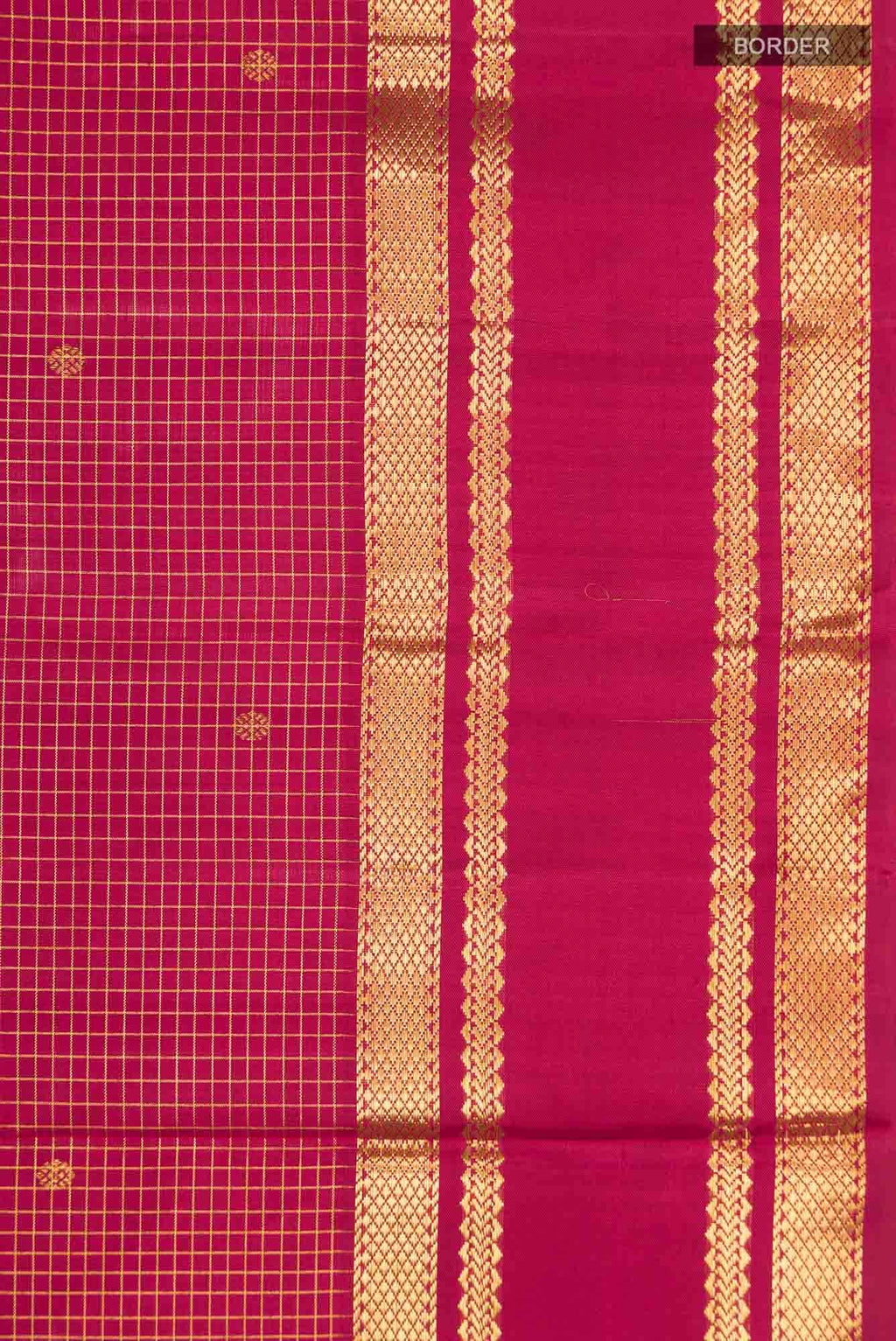 Maroon Kanjivaram Silk Saree