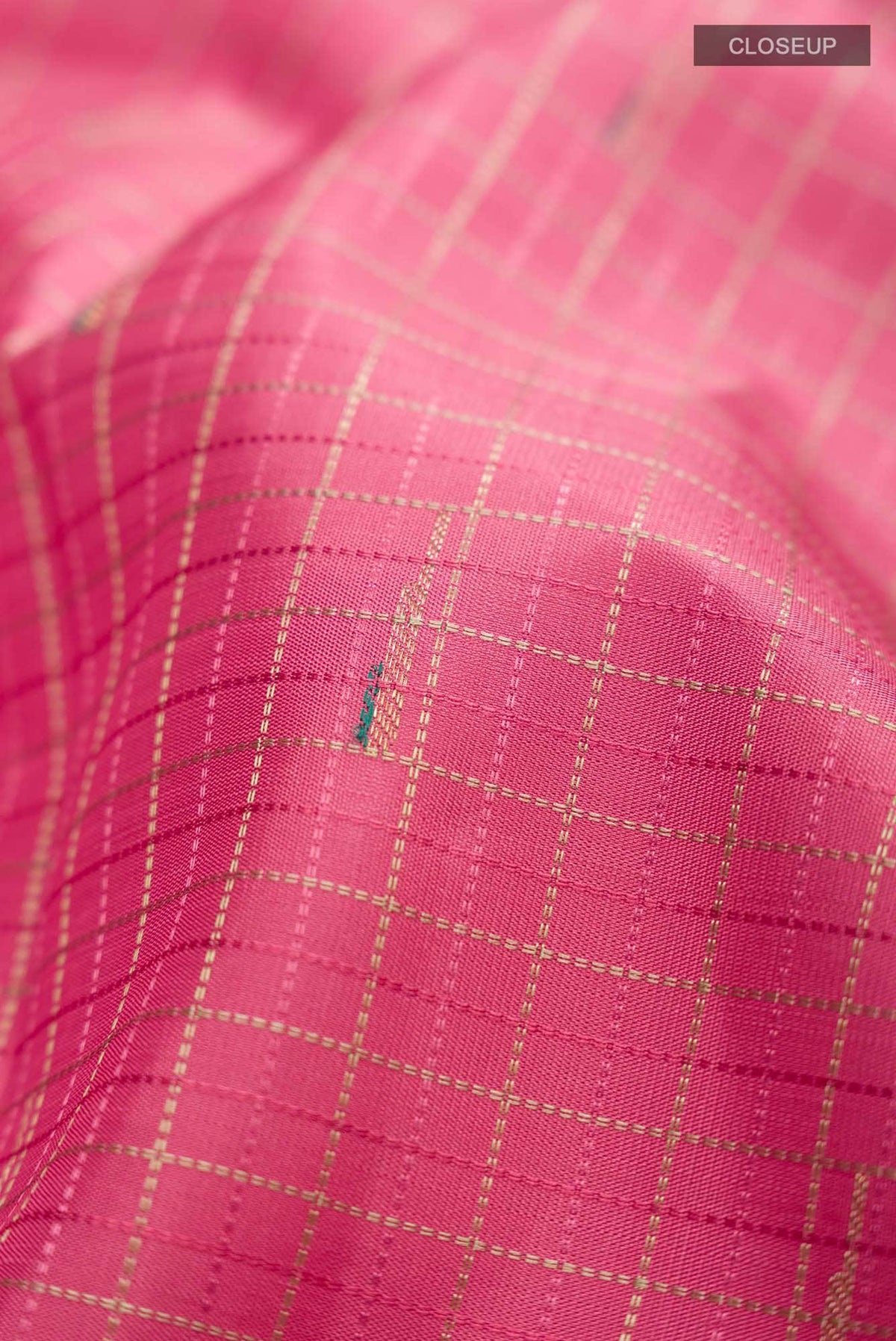 Pure Silk Pure Zari Pink Kanchipuram Saree