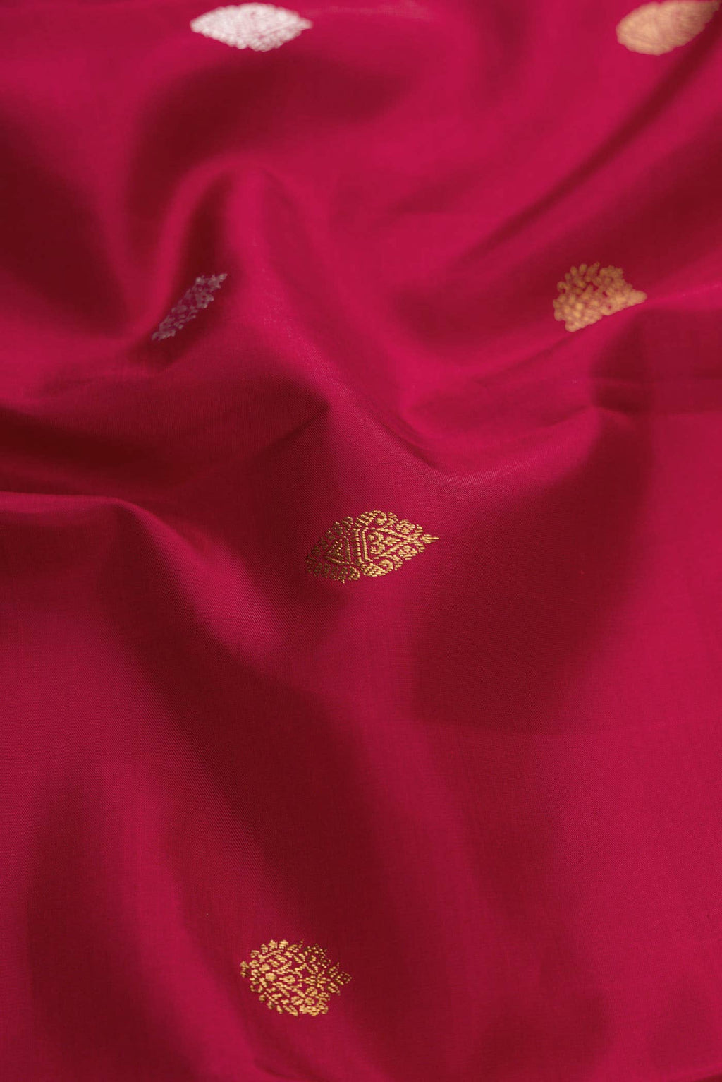 Pure Silk Pure Zari Maroon Kanjivaram Saree
