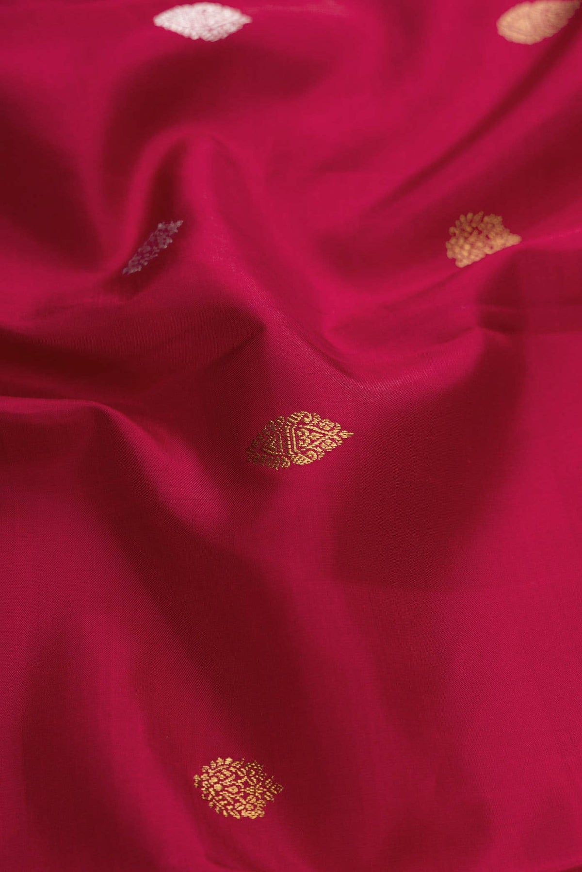 Pure Silk Pure Zari Maroon Kanjivaram Saree