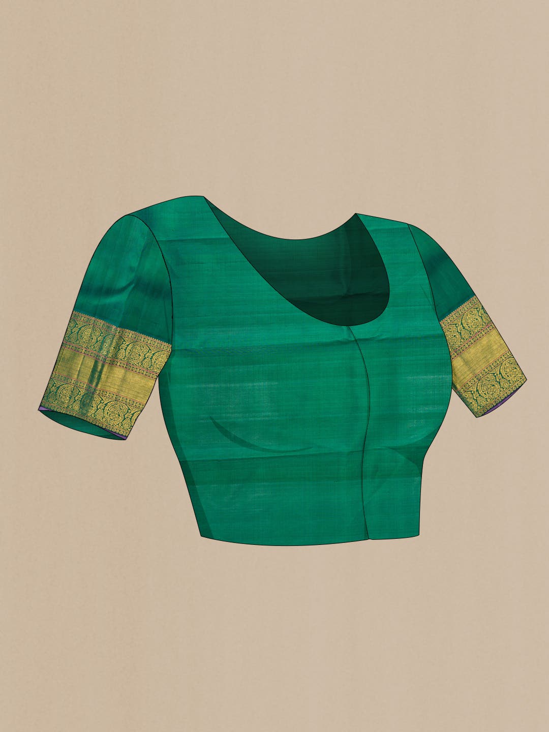 Mustard Linen Saree