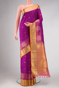 Magenta Kanchipuram Silk Saree