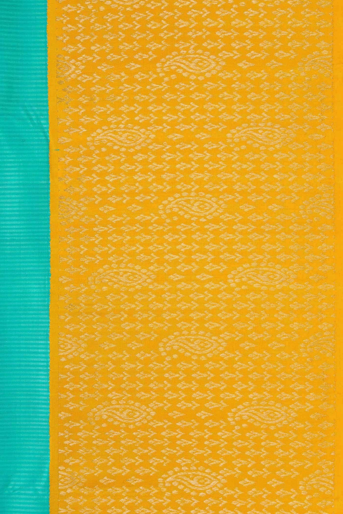 Sea Green Kanchipuram Silk Saree