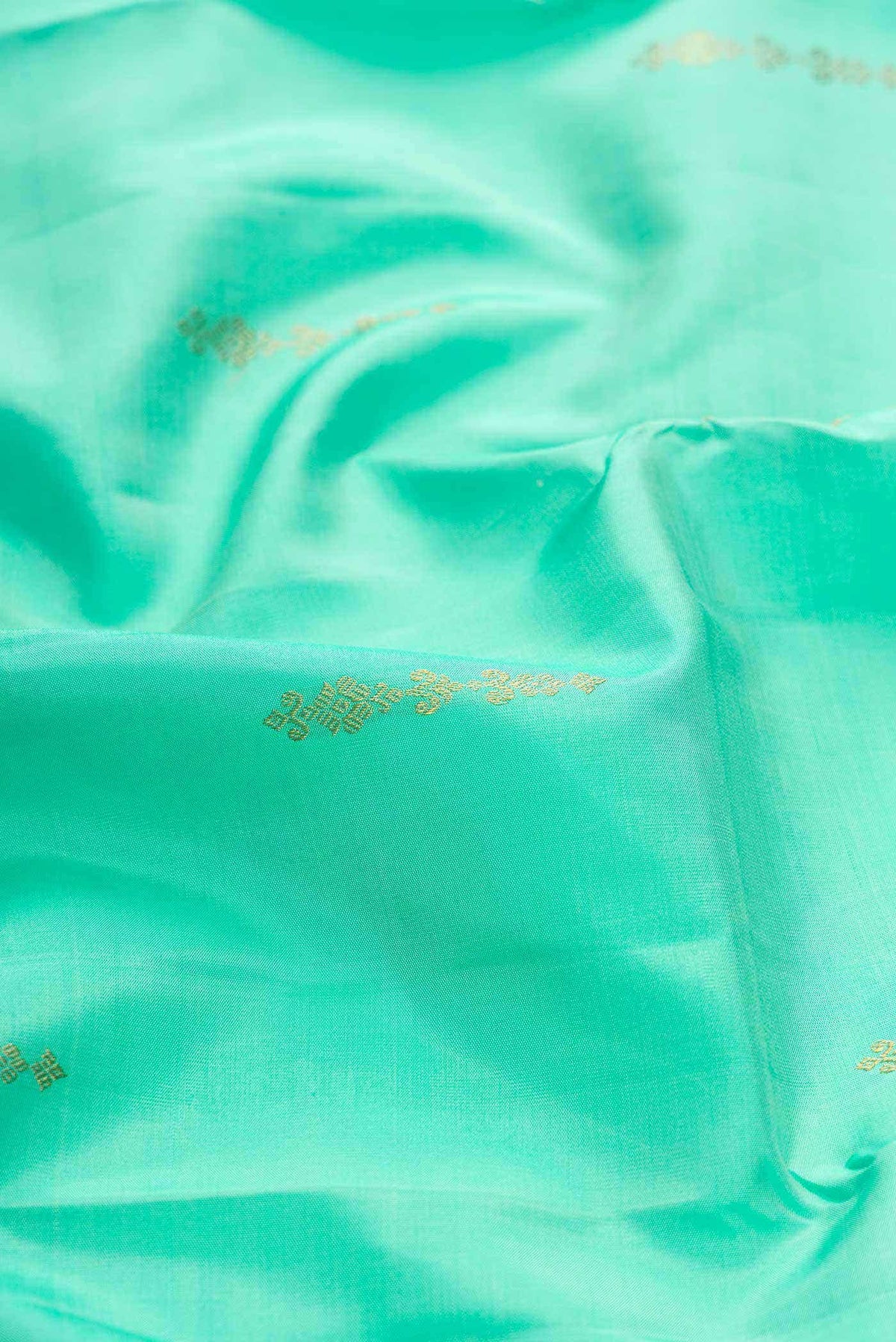 Sea Green Kanjivaram Silk Saree