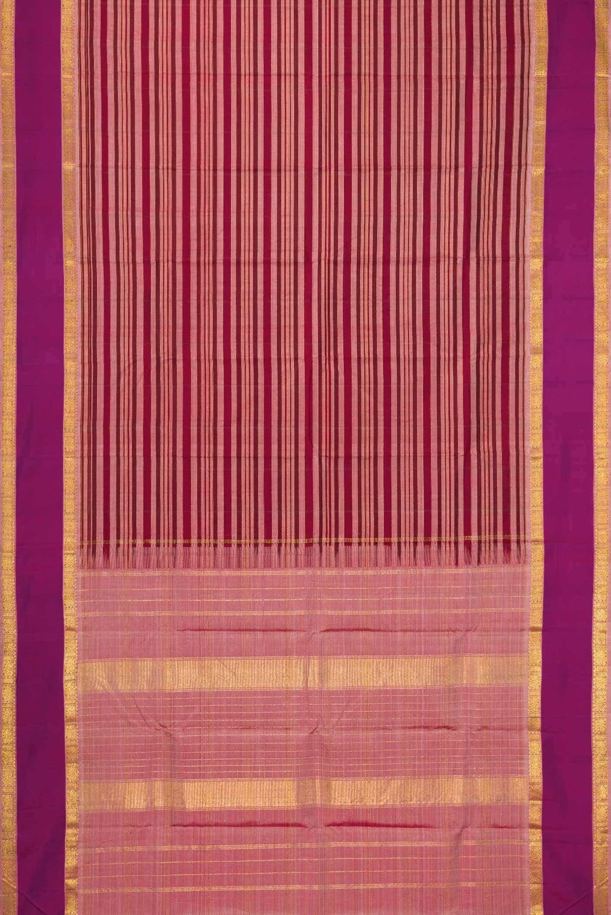 Multi Color Kanjivaram Silk Saree