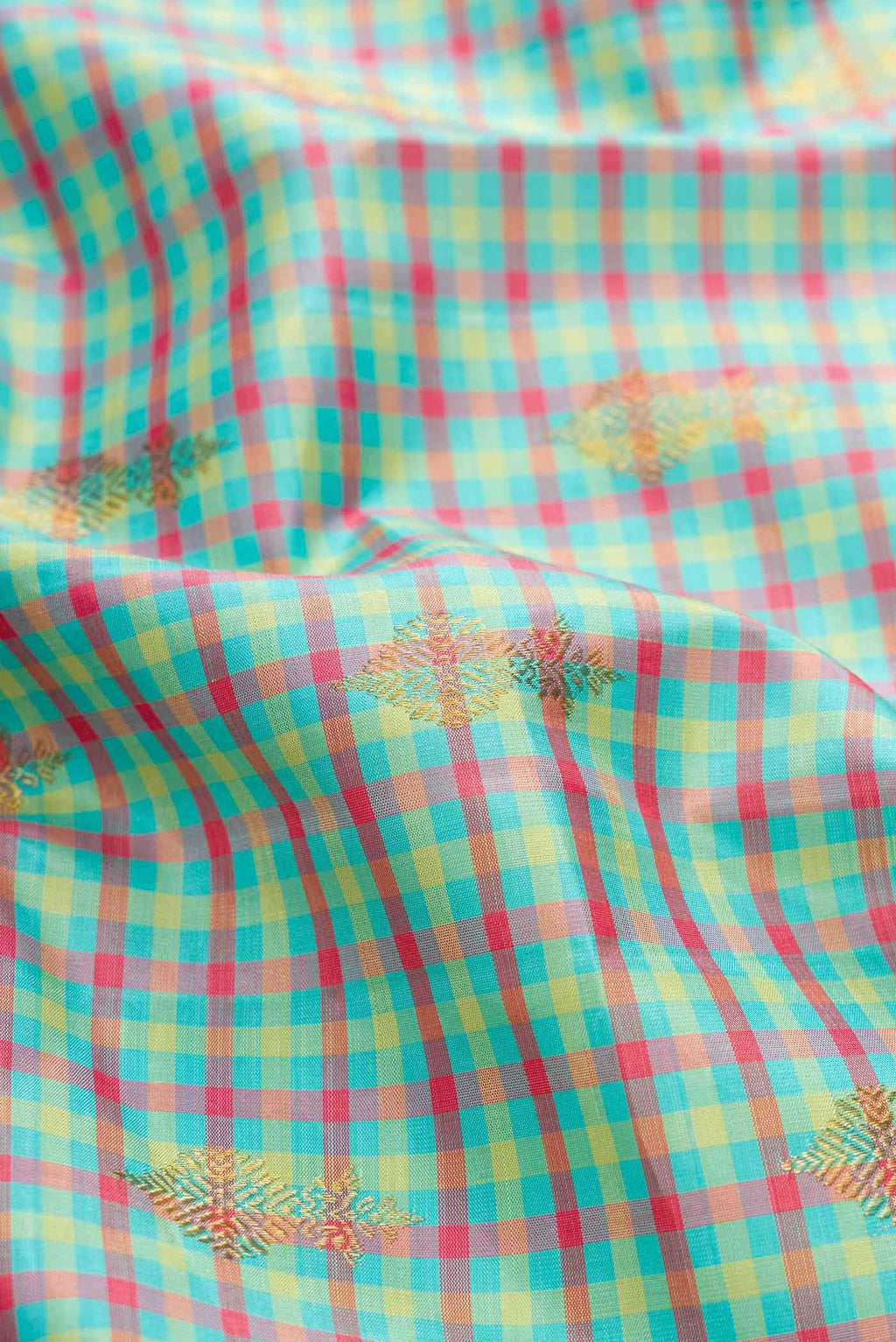 Light Blue Kanchipuram Silk Saree