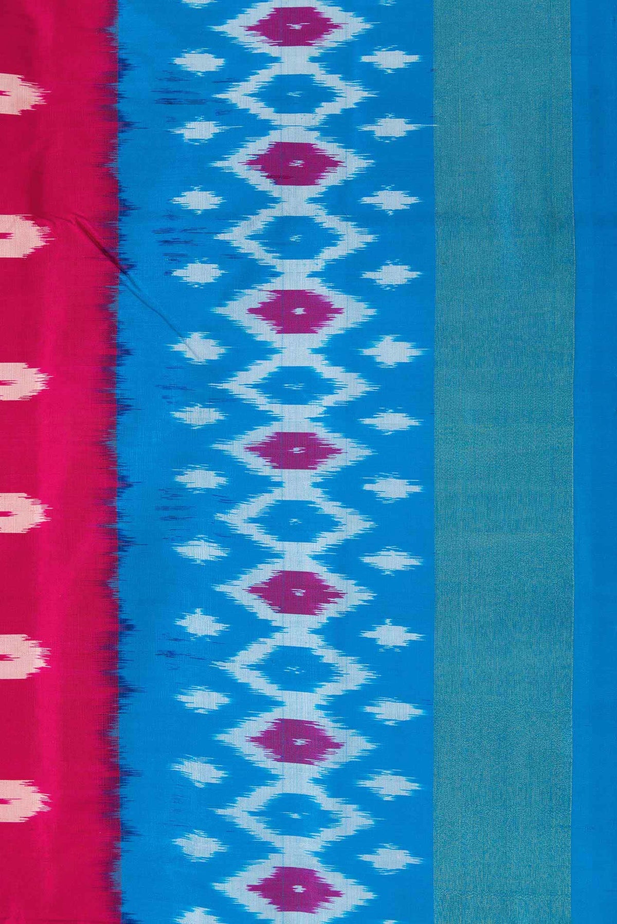 Pink Pochampally Silk Saree