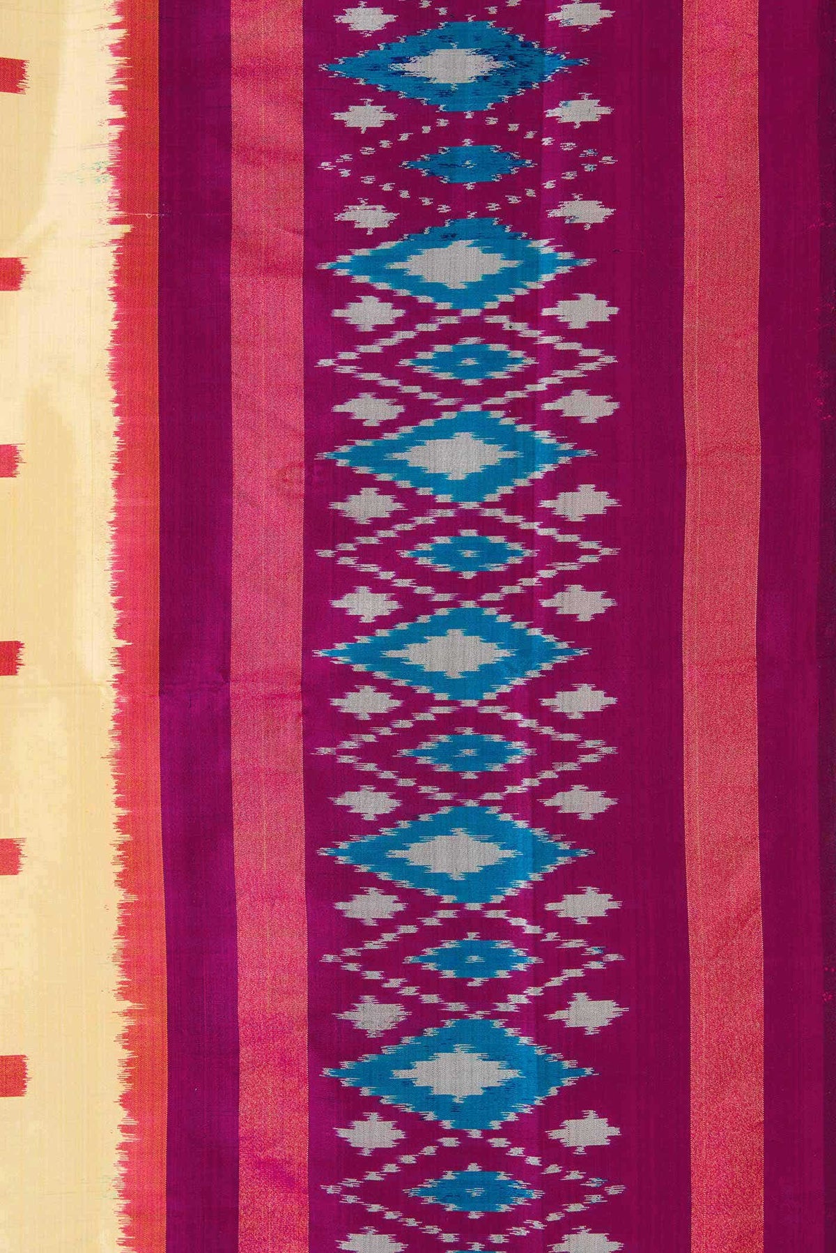 Sandal Pochampally Silk Saree