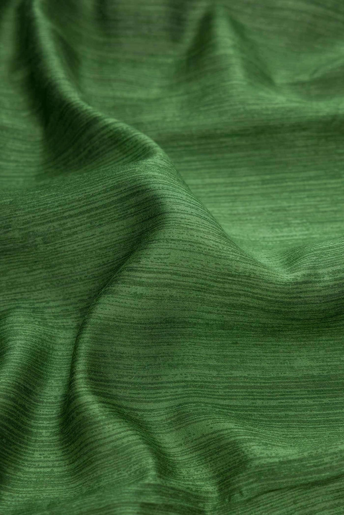 Green Dual Tone Tussar Silk Saree