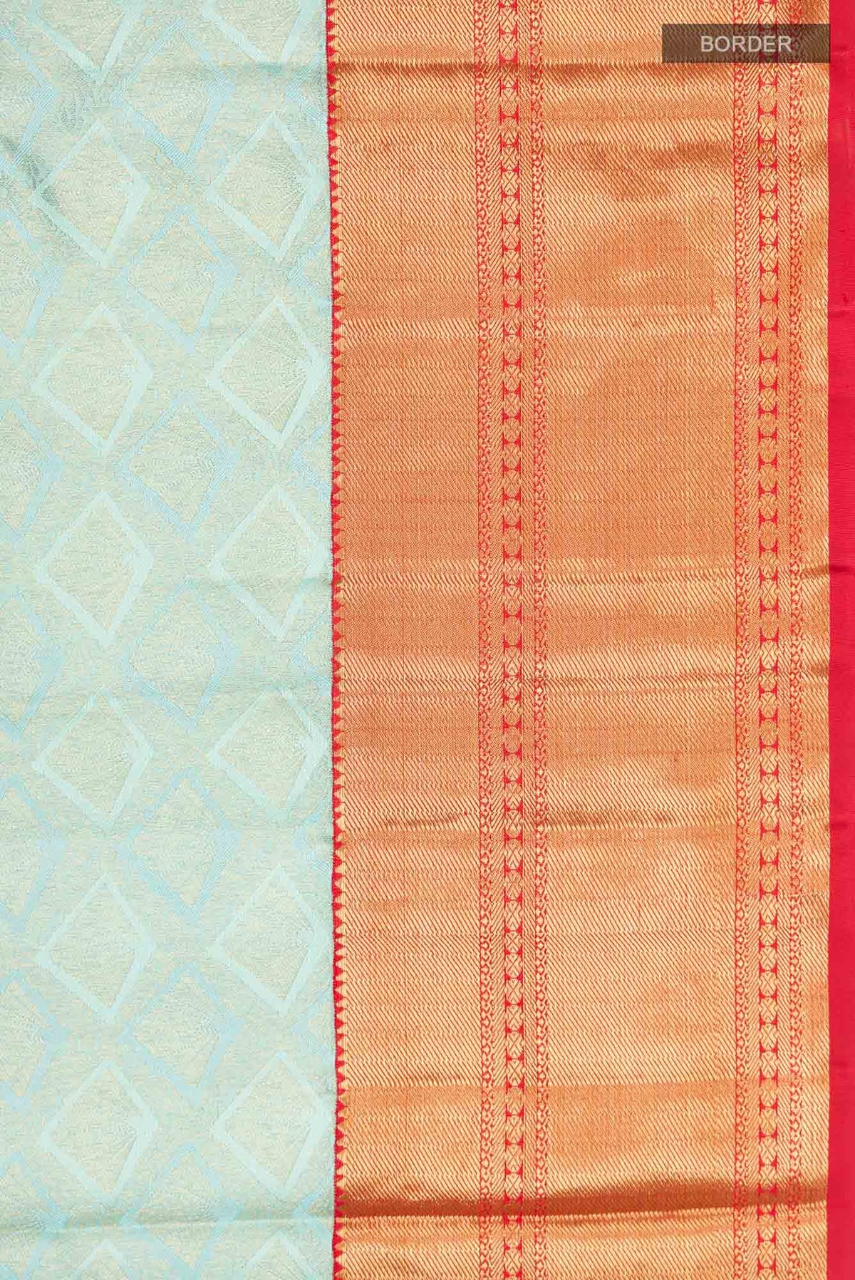 Light Blue Kanchipuram Silk Saree