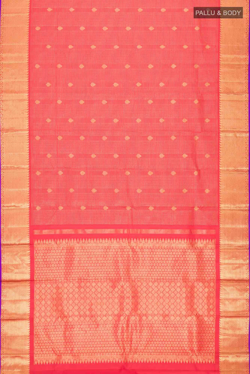 Red Kanjivaram Silk Saree