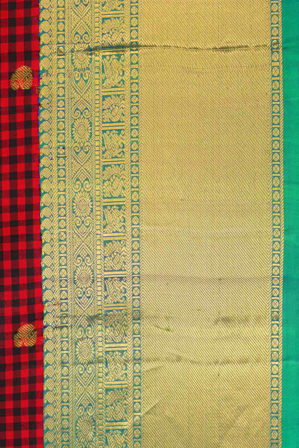 Multi Color Kanjivaram Silk Saree
