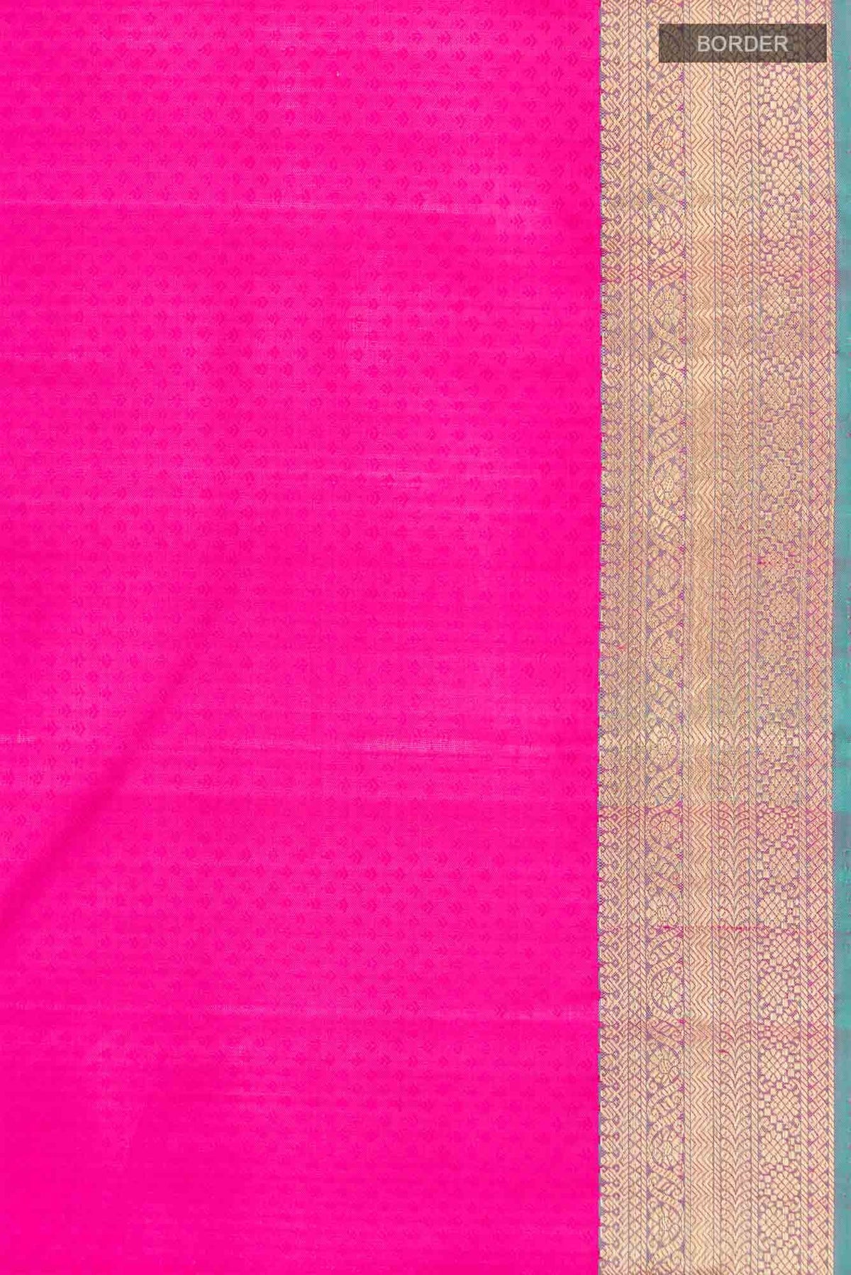 Pink Kanjivaram Silk Saree