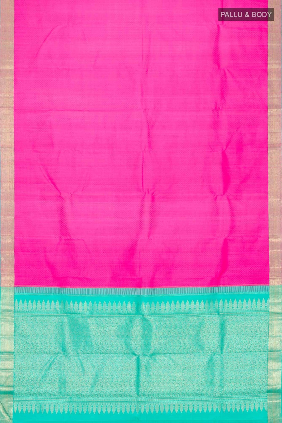 Pink Kanjivaram Silk Saree