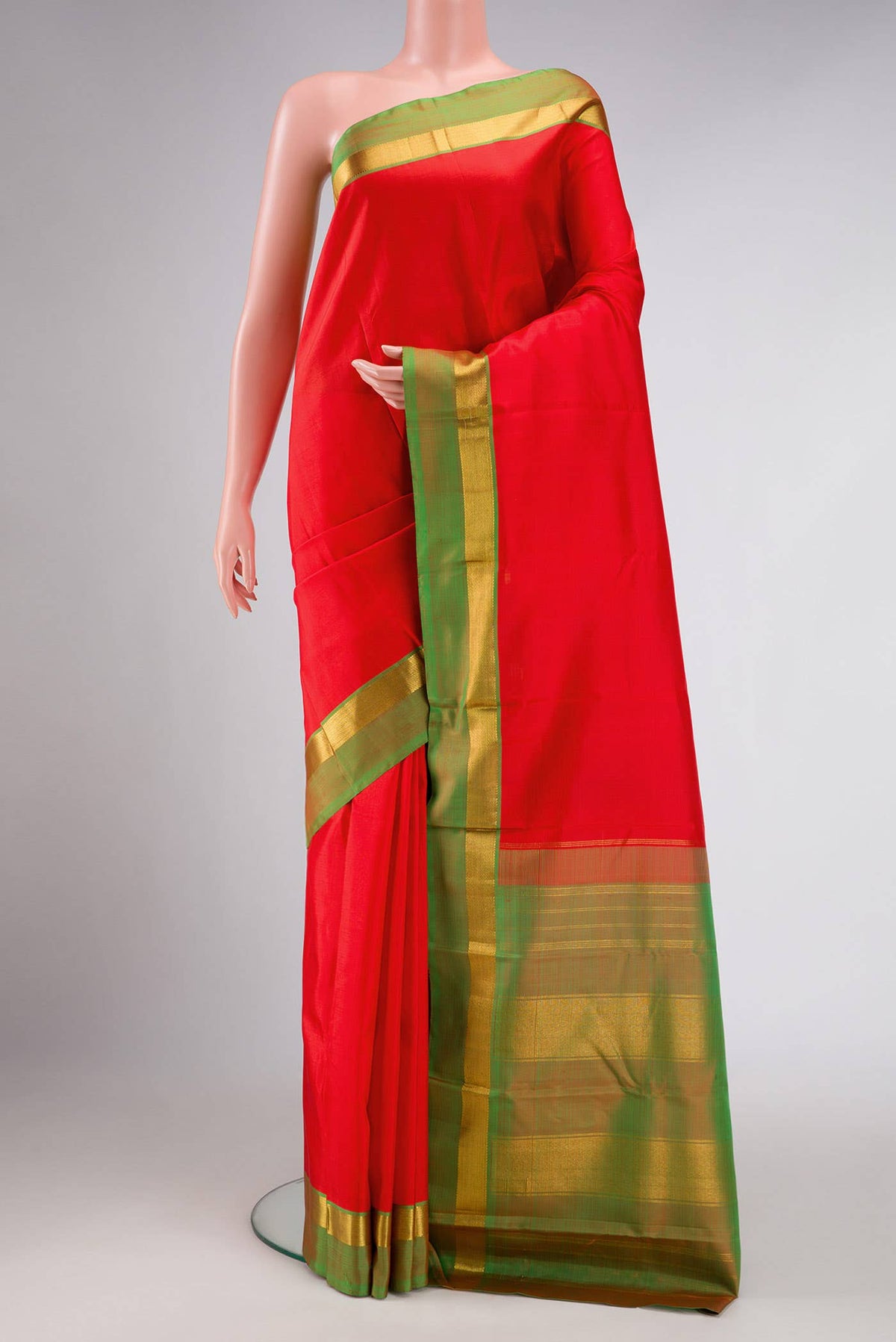Red Kanjivaram Silk Saree