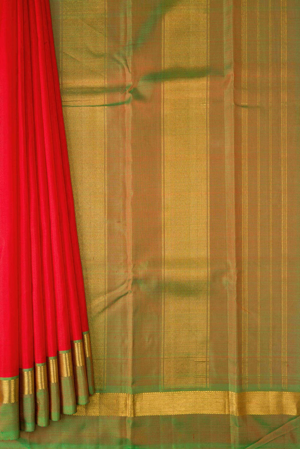 Red Kanjivaram Silk Saree