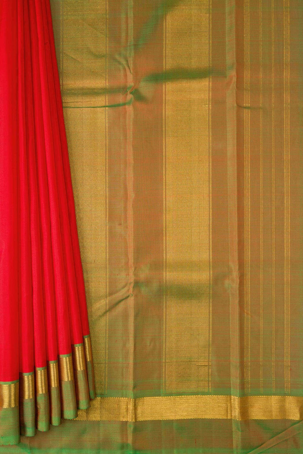 Red Kanjivaram Silk Saree