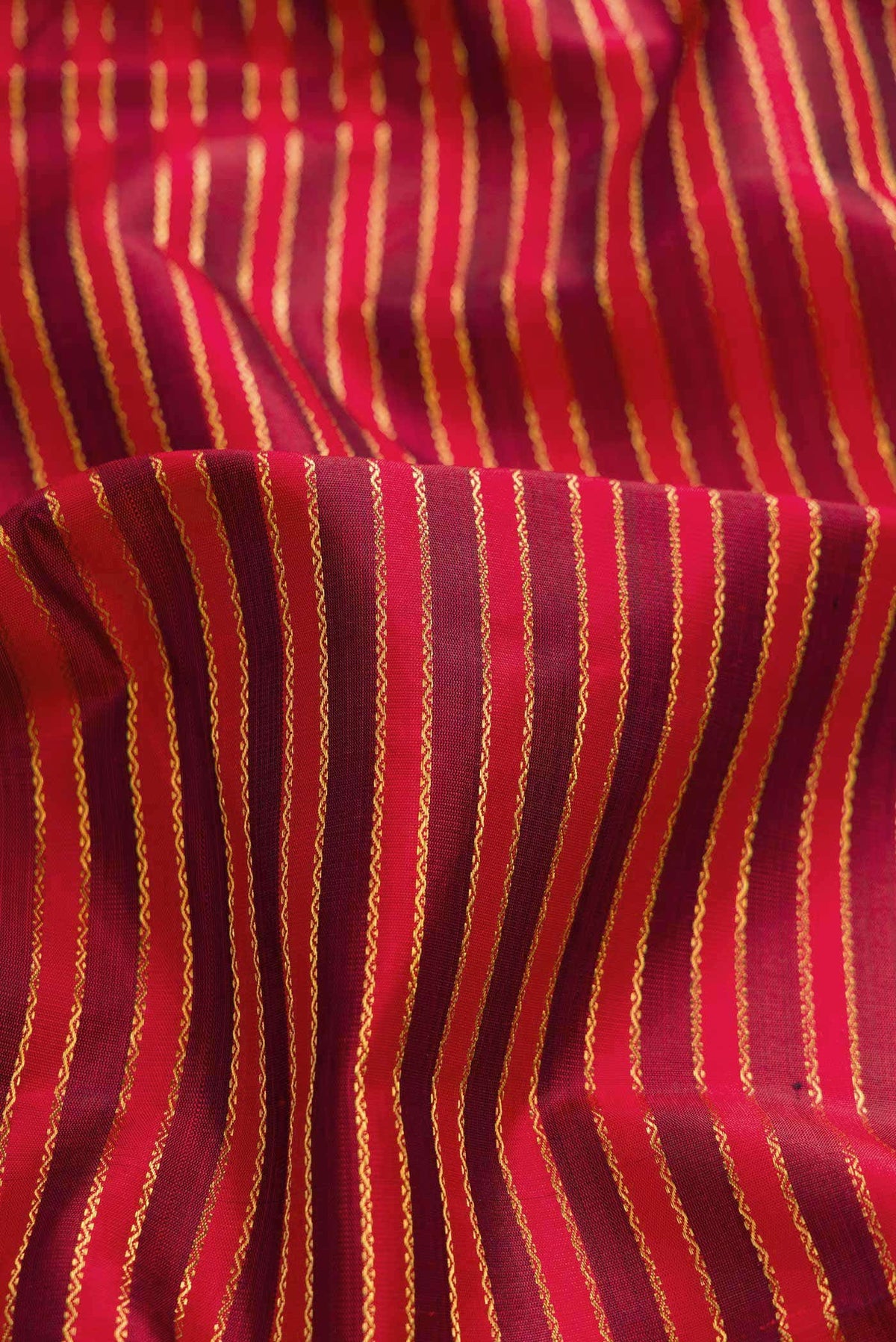 Pure Silk Pure Zari Multi Kanjivaram Saree