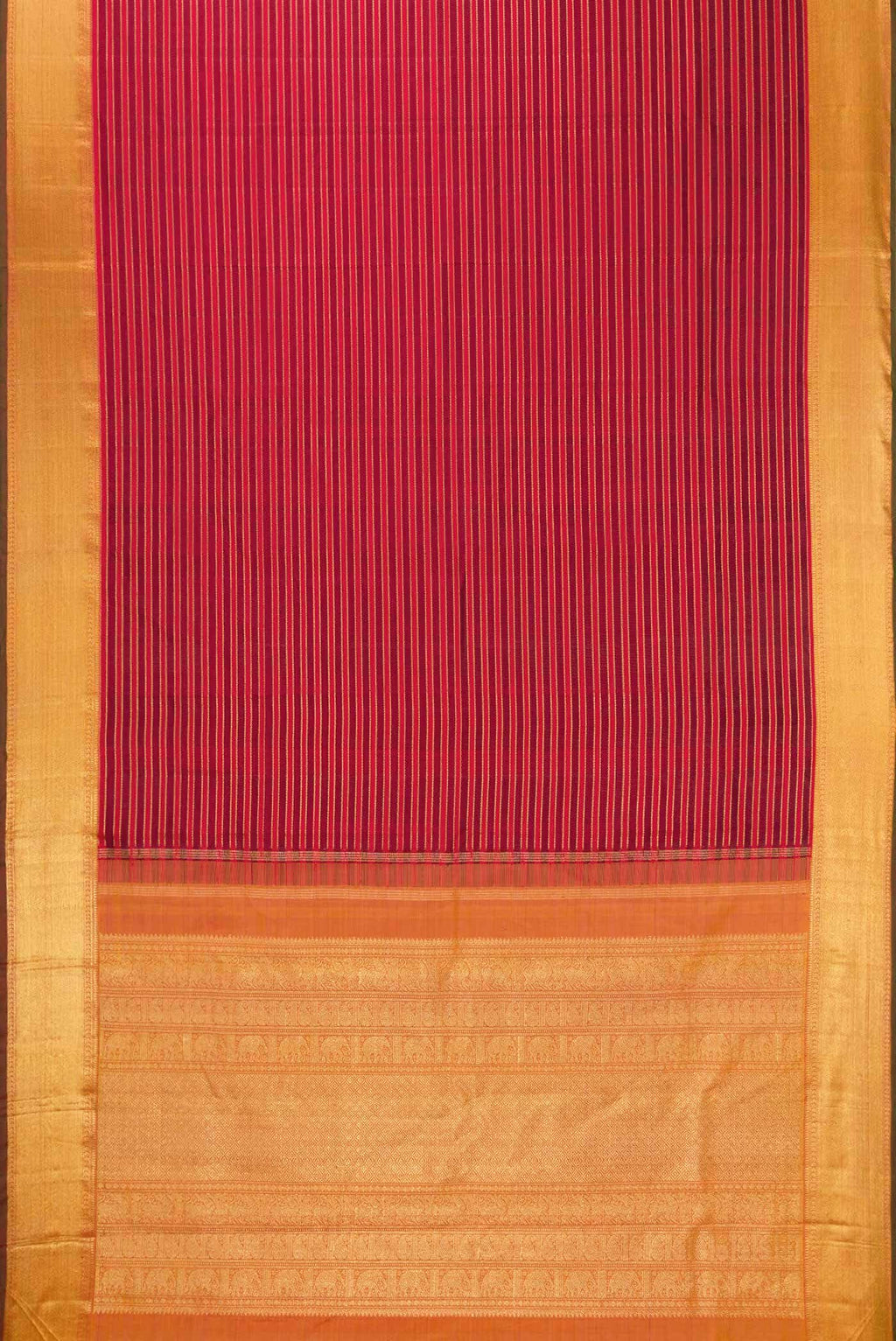 Pure Silk Pure Zari Multi Kanjivaram Saree
