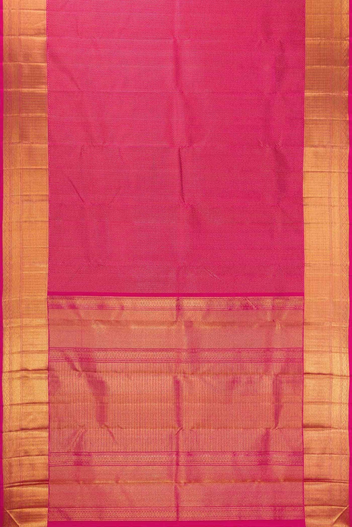 Pure Silk Pure Zari Pink Kanjivaram Saree