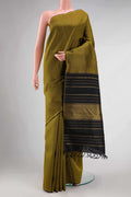 Pure Silk Pure Zari Black Dual Tone Kanjivaram Saree