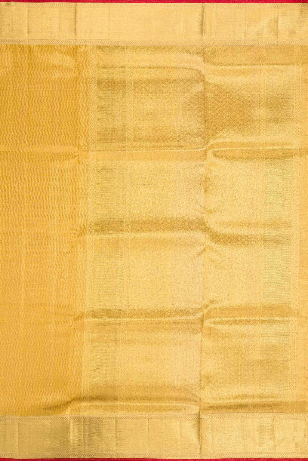 Pure Silk Pure Zari Gold Dual Tone Kanjivaram Tissue Saree