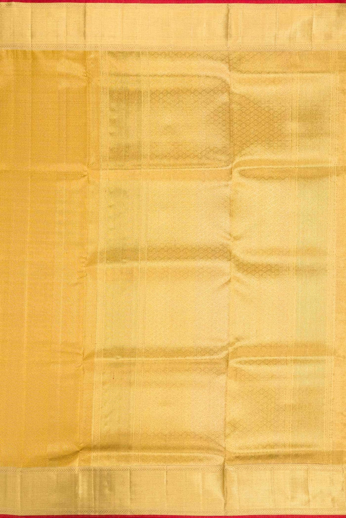 Pure Silk Pure Zari Gold Dual Tone Kanjivaram Tissue Saree