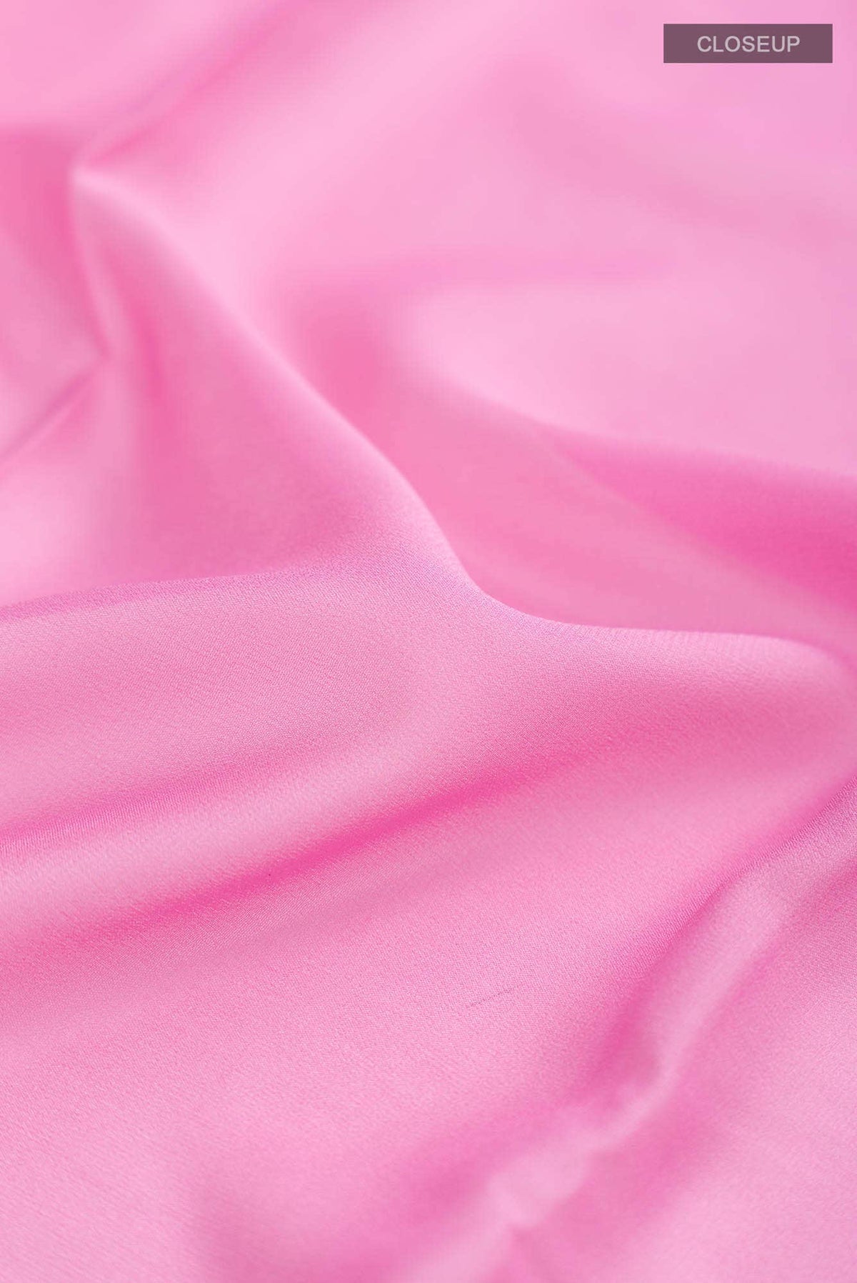 Rose pink Mysore Georgette Saree