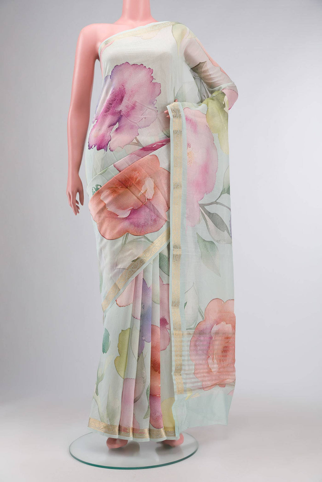 Multi Silk Cotton Saree